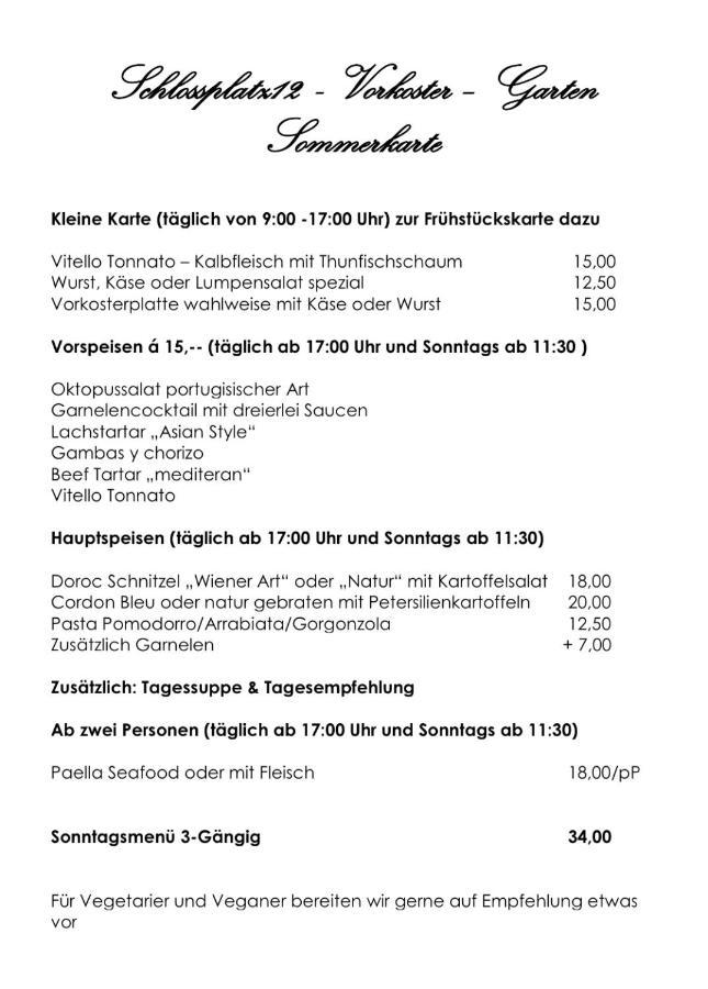 Apartment & Am Schlossplatz *